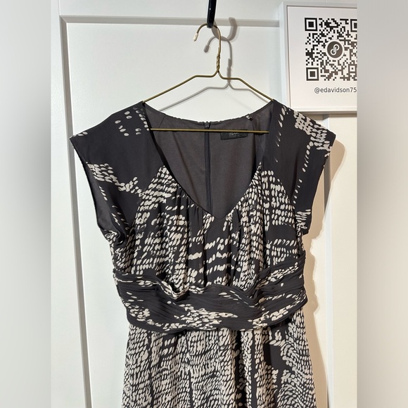 Vintage Esprit Collection brown patterned dress - Picture 10 of 14